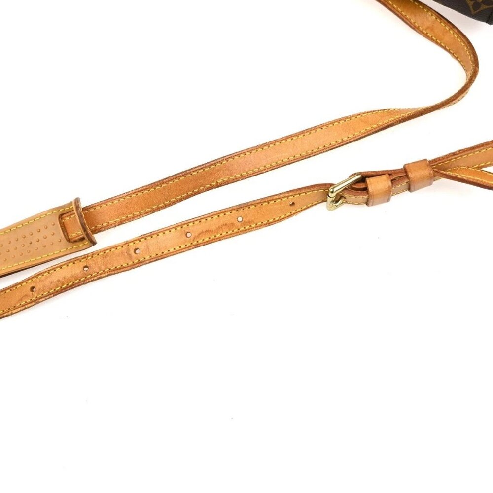 LOUIS VUITTON Saint Cloud MM Shoulder Bag Monogram Leather Brown M51243 31MA062 - Picture 10 of 16